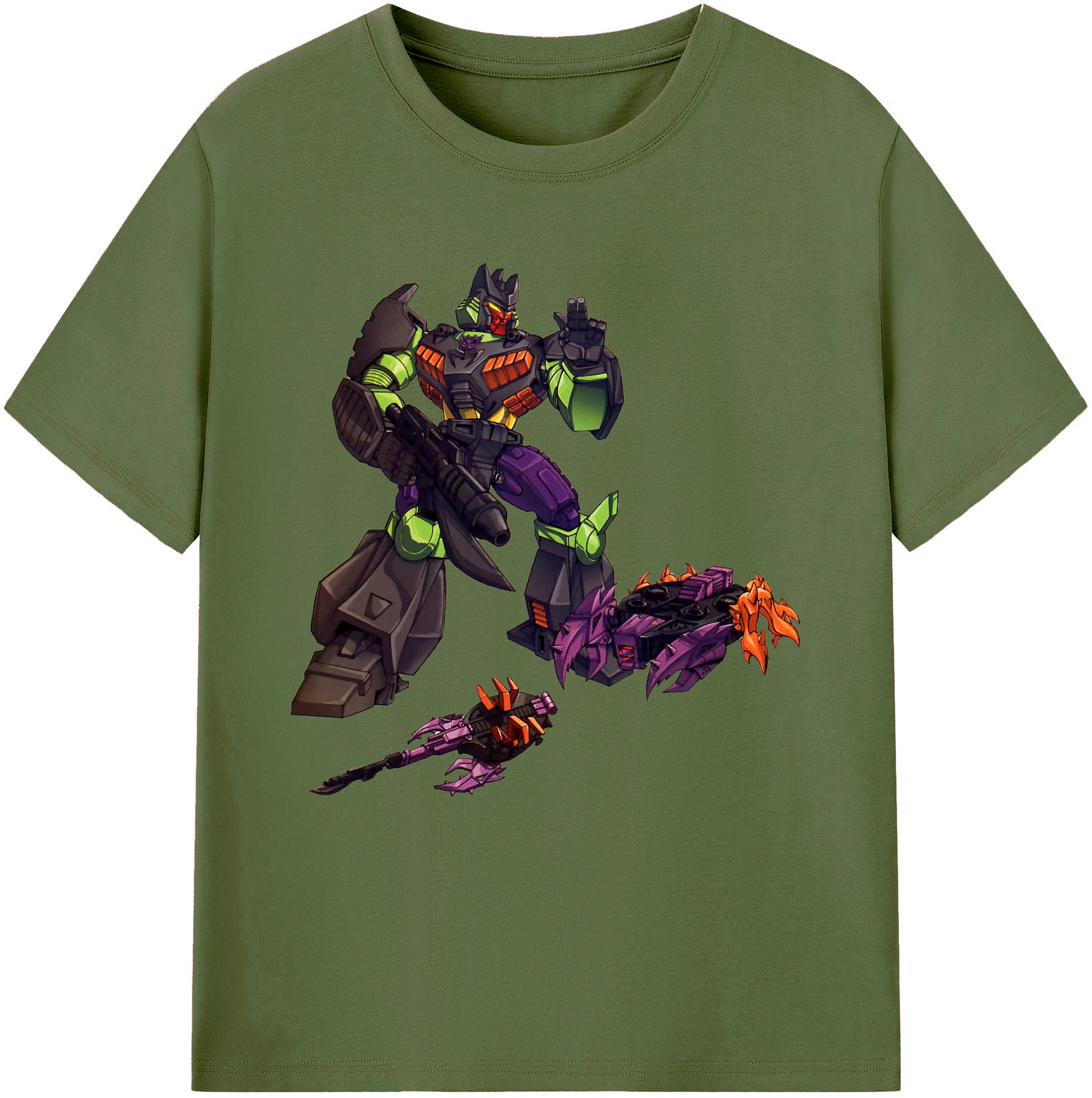 （画像用）  綿100％半袖Tシャツ（フロントプリント）